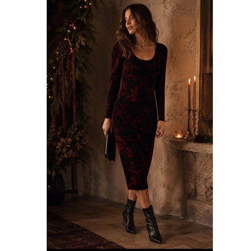 Paris dierdre midi dress - hd,